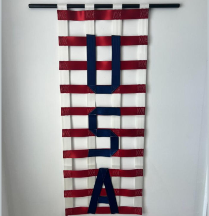 'Old Glory' Patriot Line USA Banner | Classic American Flag Decor for Homes, Bars, and Military Spaces