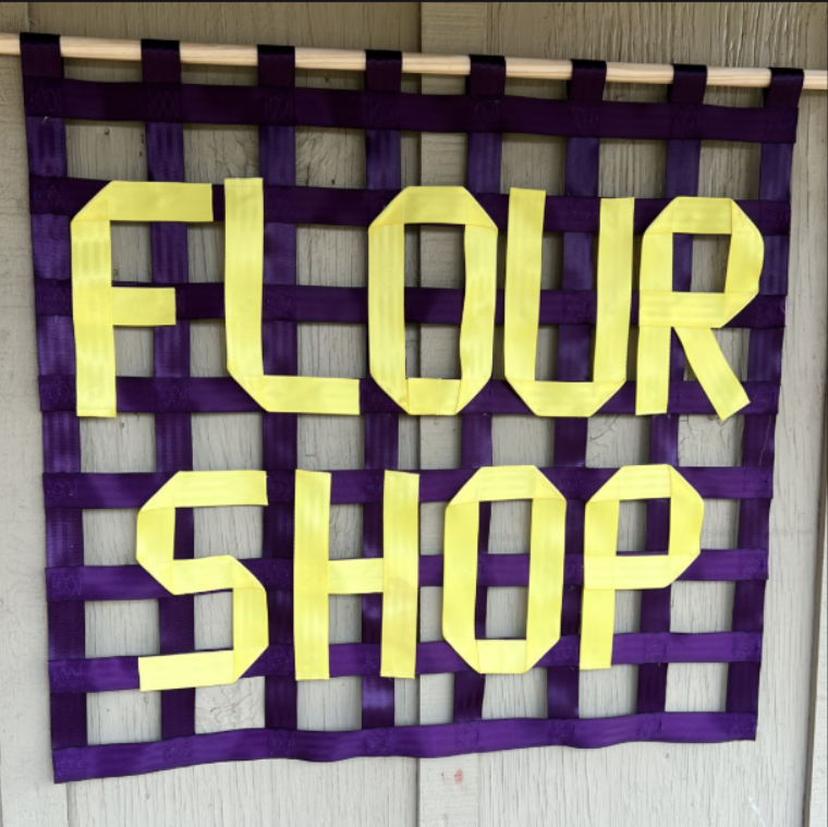 Regular Sized Custom Cargo Art Net | Personalized Wall Decor for Garages, Man Caves, and Team Spaces